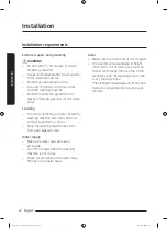 Preview for 12 page of Samsung WA90T6250B Series User Manual