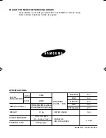 Preview for 13 page of Samsung WA91R3 User Manual