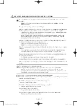 Preview for 7 page of Samsung WD106U4SA Series User Manual