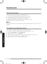 Preview for 50 page of Samsung WD10K6 Series User Manual