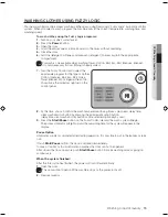 Preview for 15 page of Samsung WD6122CKC User Manual