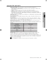 Preview for 19 page of Samsung WD6122CKC User Manual