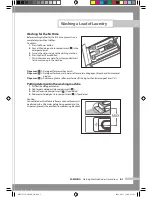 Preview for 11 page of Samsung WD7122CZC Owner'S Instructions Manual