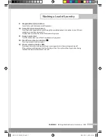 Preview for 13 page of Samsung WD7122CZC Owner'S Instructions Manual