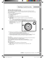 Preview for 15 page of Samsung WD7122CZC Owner'S Instructions Manual