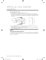 Preview for 16 page of Samsung WD8700CJA User Manual