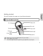 Preview for 6 page of Samsung WEP475 - Bluetooth Headset User Manual