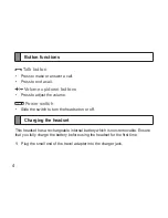 Preview for 7 page of Samsung WEP475 - Bluetooth Headset User Manual