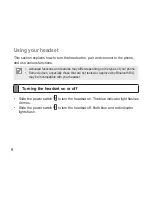 Preview for 11 page of Samsung WEP475 - Bluetooth Headset User Manual