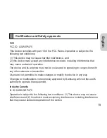 Preview for 18 page of Samsung WEP475 - Bluetooth Headset User Manual