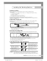 Preview for 5 page of Samsung WF-B105N Owner'S Instructions Manual