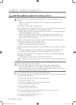 Preview for 6 page of Samsung WF0704W7S User Manual