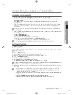 Preview for 17 page of Samsung WF350XAC User Manual