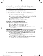 Preview for 28 page of Samsung WF8702RSD User Manual