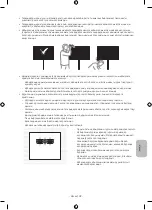 Preview for 109 page of Samsung WMN-M25EB/ZA Cautions When Installing