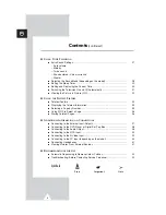 Preview for 4 page of Samsung WS-32A10HW Owner'S Instructions Manual