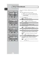 Preview for 14 page of Samsung WS-32A10HW Owner'S Instructions Manual