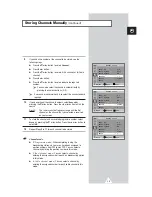 Preview for 15 page of Samsung WS-32A10HW Owner'S Instructions Manual