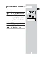 Preview for 33 page of Samsung WS-32A10HW Owner'S Instructions Manual