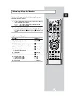 Preview for 35 page of Samsung WS-32A10HW Owner'S Instructions Manual