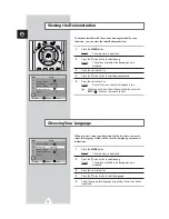 Preview for 12 page of Samsung WS-32A11SS Owner'S Instructions Manual