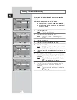 Preview for 14 page of Samsung WS-32A11SS Owner'S Instructions Manual