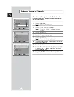 Preview for 18 page of Samsung WS-32A11SS Owner'S Instructions Manual