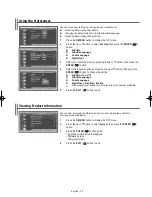 Preview for 20 page of Samsung WS-32Z408D Owner'S Instructions Manual