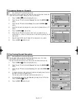 Preview for 27 page of Samsung WS-32Z408D Owner'S Instructions Manual