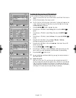 Preview for 36 page of Samsung WS-32Z408D Owner'S Instructions Manual