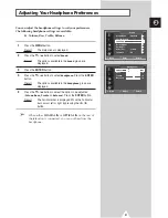 Preview for 31 page of Samsung WS32Z108R Owner'S Instructions Manual