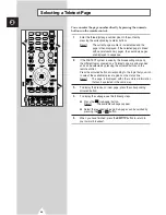 Preview for 52 page of Samsung WS32Z108R Owner'S Instructions Manual