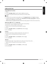 Preview for 41 page of Samsung WW10T684DLH/S1 User Manual