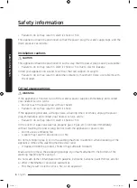 Preview for 8 page of Samsung WW6 M2 Series User Manual