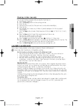 Preview for 27 page of Samsung WW75H5200E Series User Manual