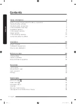 Preview for 2 page of Samsung WW8 R42 Series User Manual