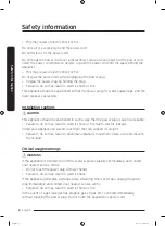 Preview for 8 page of Samsung WW8 R42 Series User Manual