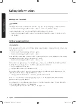 Preview for 8 page of Samsung WW80M6 Series User Manual