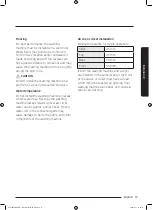 Preview for 17 page of Samsung WW80M6 Series User Manual