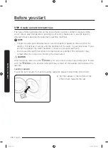 Preview for 28 page of Samsung WW90J5456MW User Manual