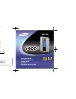 Samsung Yepp YP-35 Manual preview