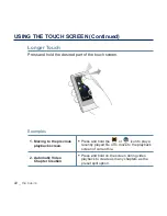 Preview for 22 page of Samsung yePP YP-P3 32GB User Manual