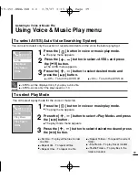 Preview for 39 page of Samsung yePP YV-150 512MB User Manual