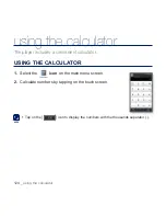 Preview for 124 page of Samsung YP-M1JCB User Manual