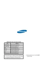 Preview for 2 page of Samsung YP-P2 Service Manual