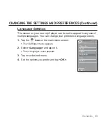 Preview for 33 page of Samsung YP-P2 User Manual