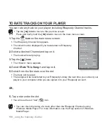 Preview for 116 page of Samsung YP-P2 User Manual