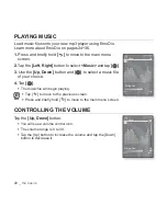 Preview for 20 page of Samsung YP-S3AB User Manual