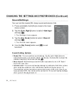 Preview for 24 page of Samsung YP-S3AB User Manual