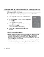 Preview for 26 page of Samsung YP-S3AB User Manual